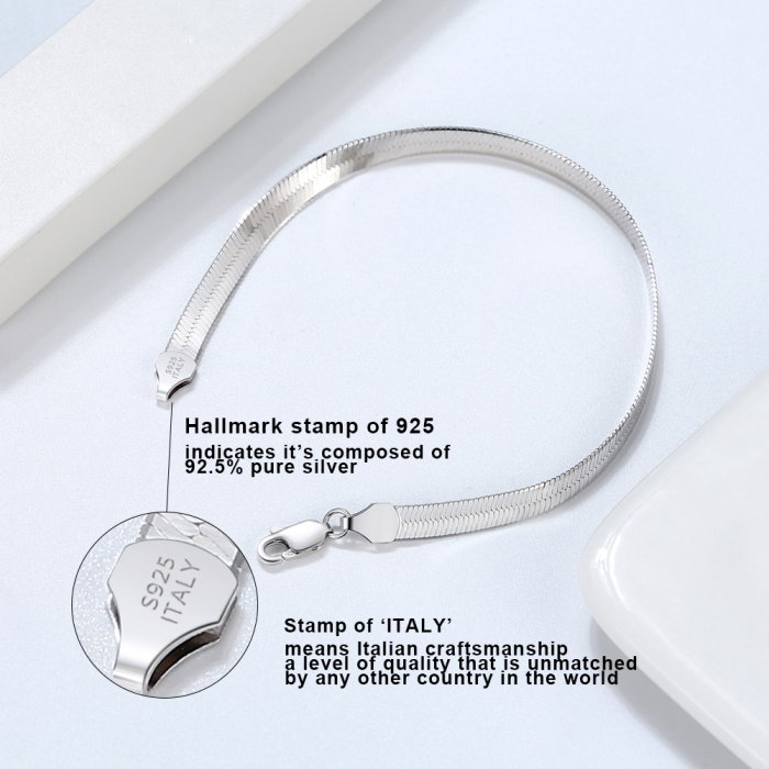 Bratara plata argint 925 placata cu aur 18K, 18 cm, 3 mm, UNISEX [5]