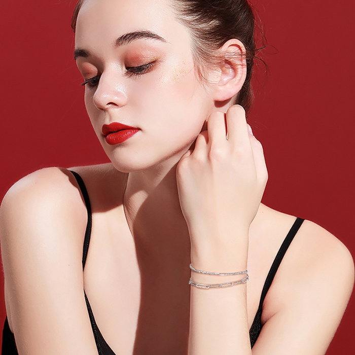 Bratara argint 925 placata cu rodiu [2]