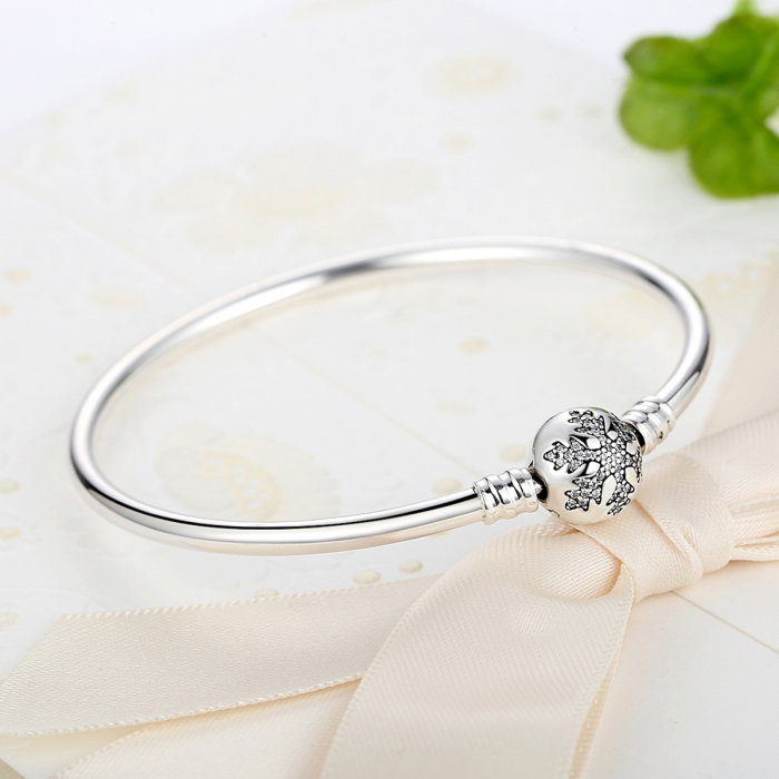 Bratara argint 925 Unique As You cu fulg de nea si zirconii albe - Be Elegant BST0016 [3]