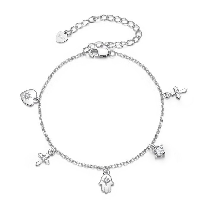 Bratara argint amuleta [1]