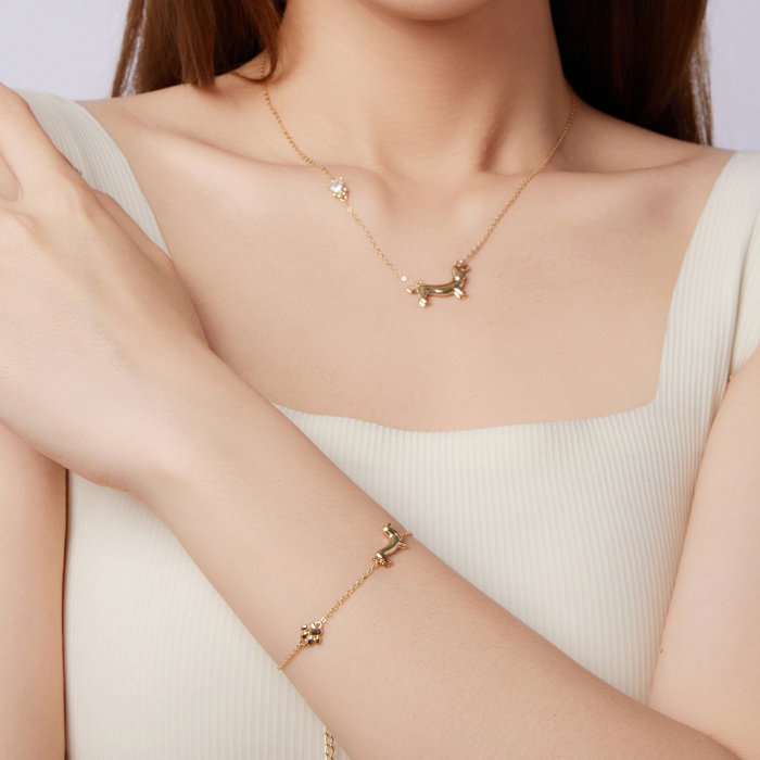 Bratara argint Catel Teckel [13]