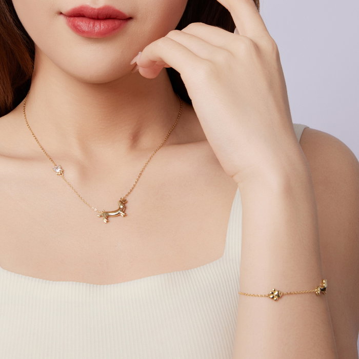 Bratara argint Catel Teckel [12]