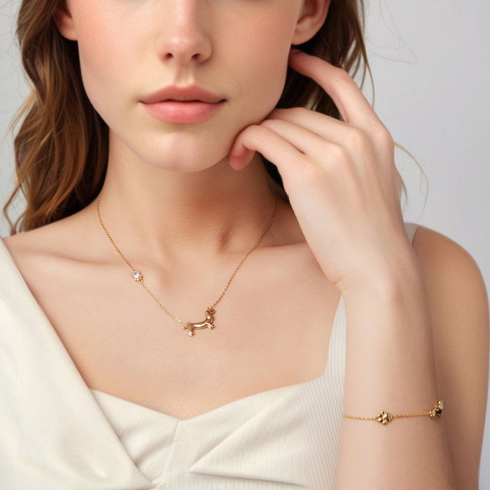 Bratara argint Catel Teckel [11]