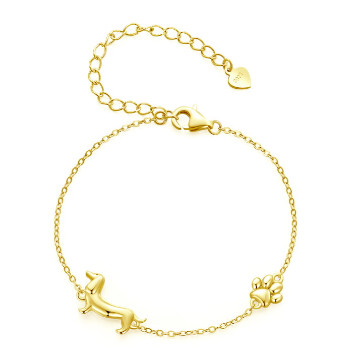 Bratara argint Catel Teckel [1]