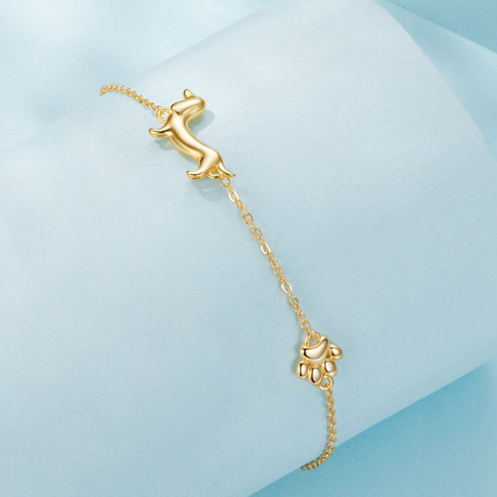 Bratara argint Catel Teckel [3]