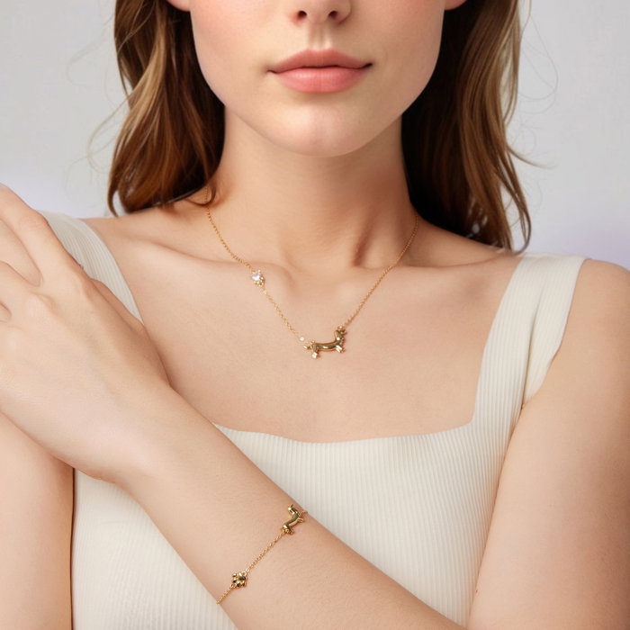 Bratara argint Catel Teckel [10]