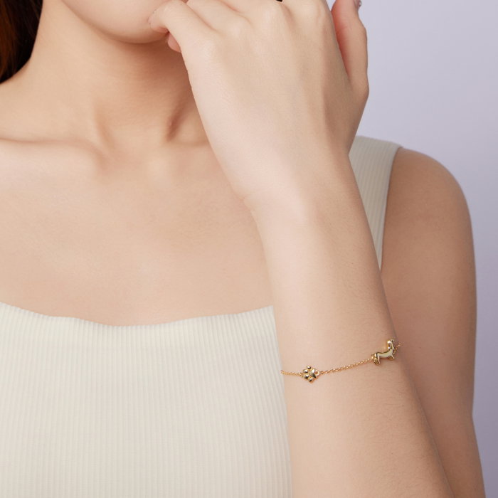 Bratara argint Catel Teckel [8]