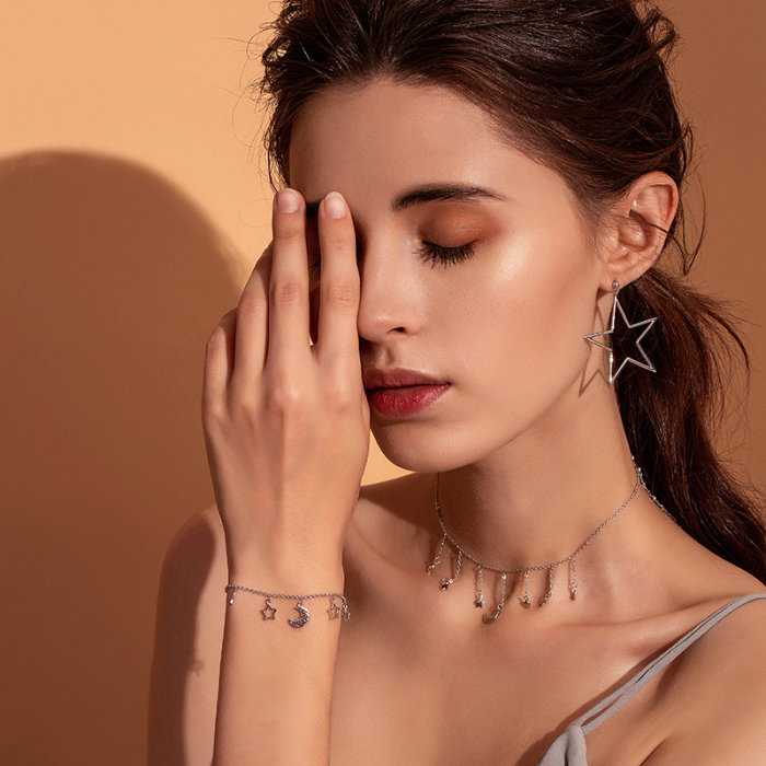 Bratara argint Cer Instelat [5]