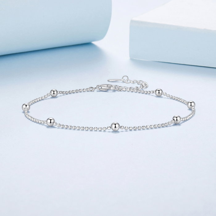 Bratara argint cu bilute [5]