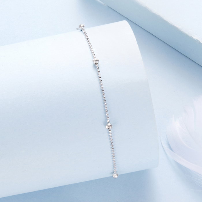 Bratara argint cu bilute gravate [4]