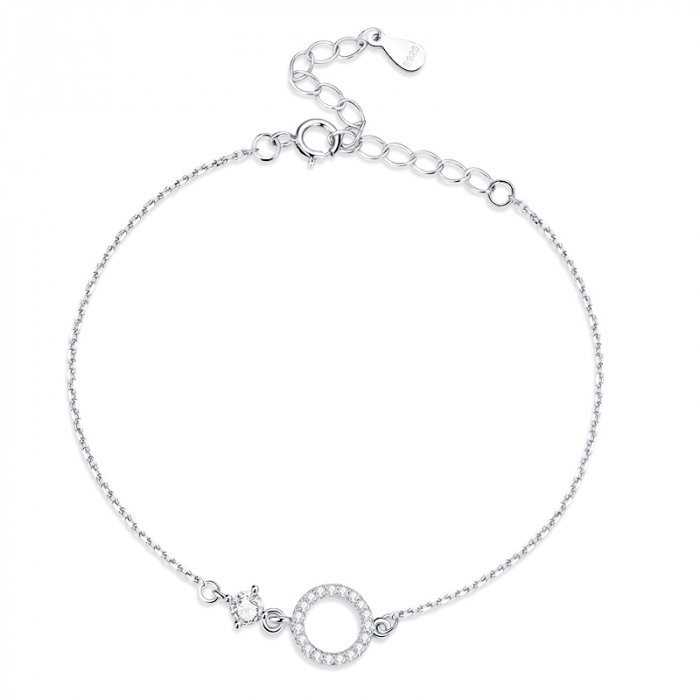 Bratara argint cu cerc [1]