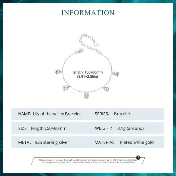 Bratara argint cu flori de margaritar [13]