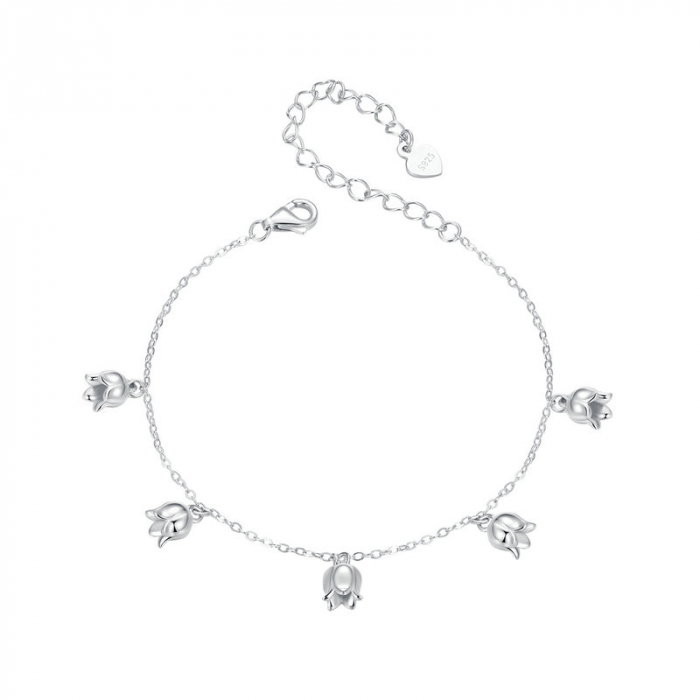 Bratara argint cu flori de margaritar [1]