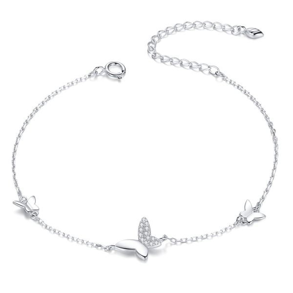Bratara argint cu fluturasi [1]