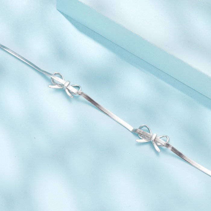 Bratara argint cu fundite [8]