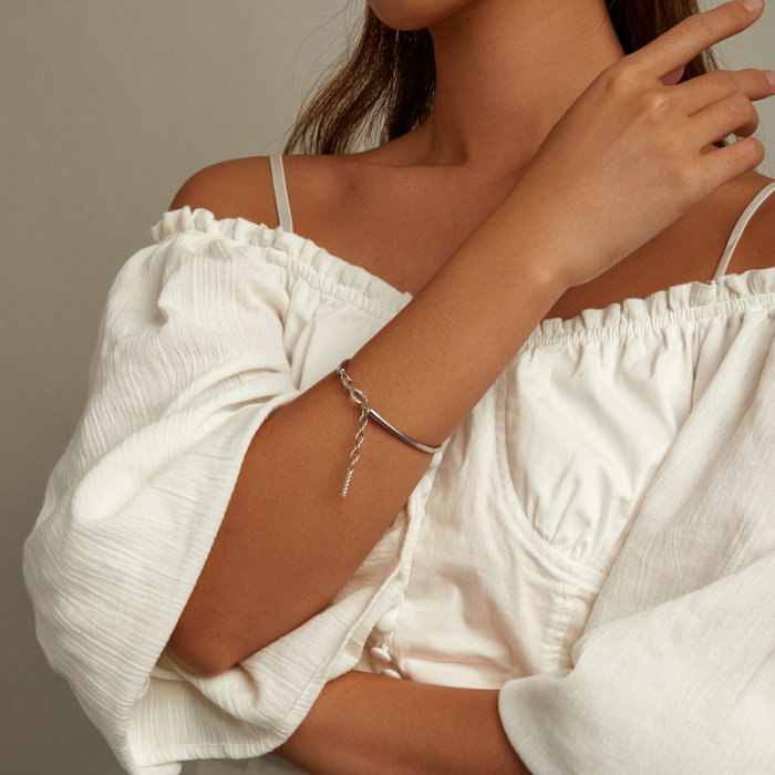 Bratara argint cu infinit forever love [6]