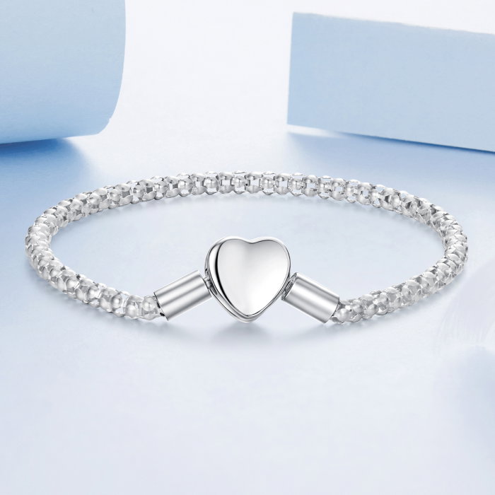Bratara argint cu inima [6]