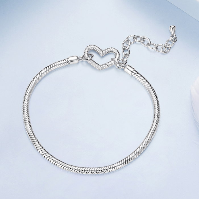 Bratara argint cu inima [5]