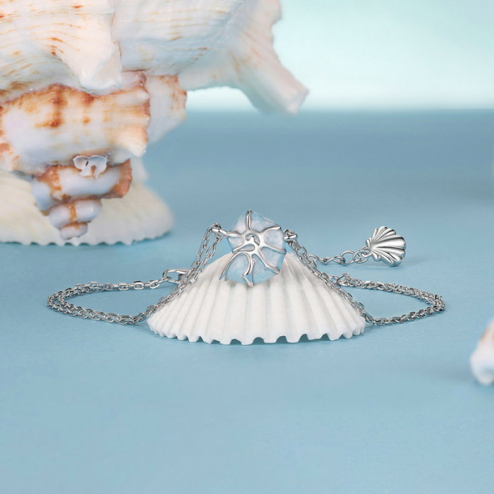 Bratara argint cu melc de mare [6]