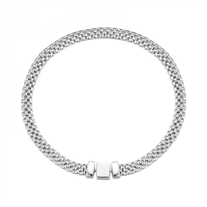 Bratara argint cu model tesatura [1]