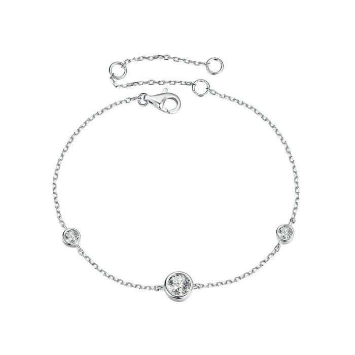 Bratara argint cu Moissanit [1]