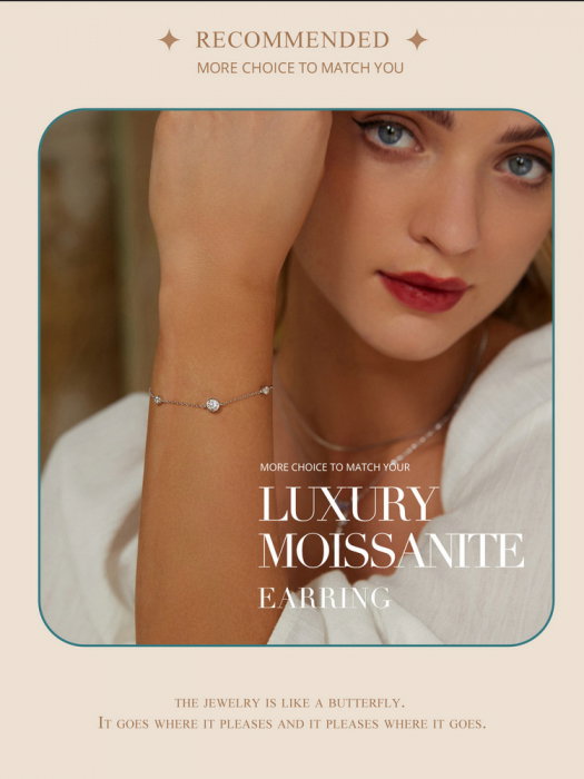 Bratara argint cu Moissanit [17]