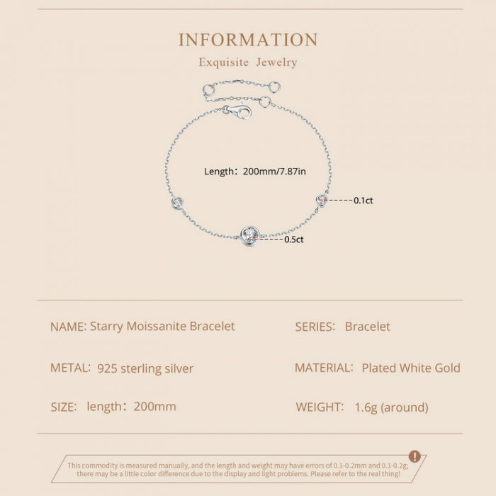 Bratara argint cu Moissanit [10]