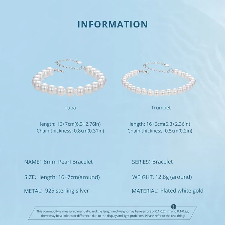 Bratara argint cu perle [15]