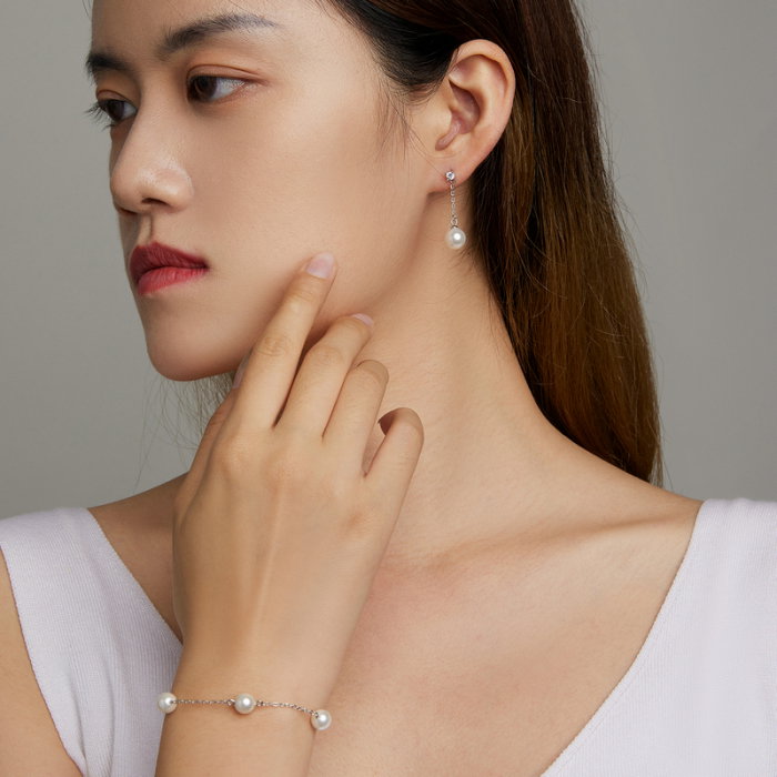 Bratara argint cu perle [4]