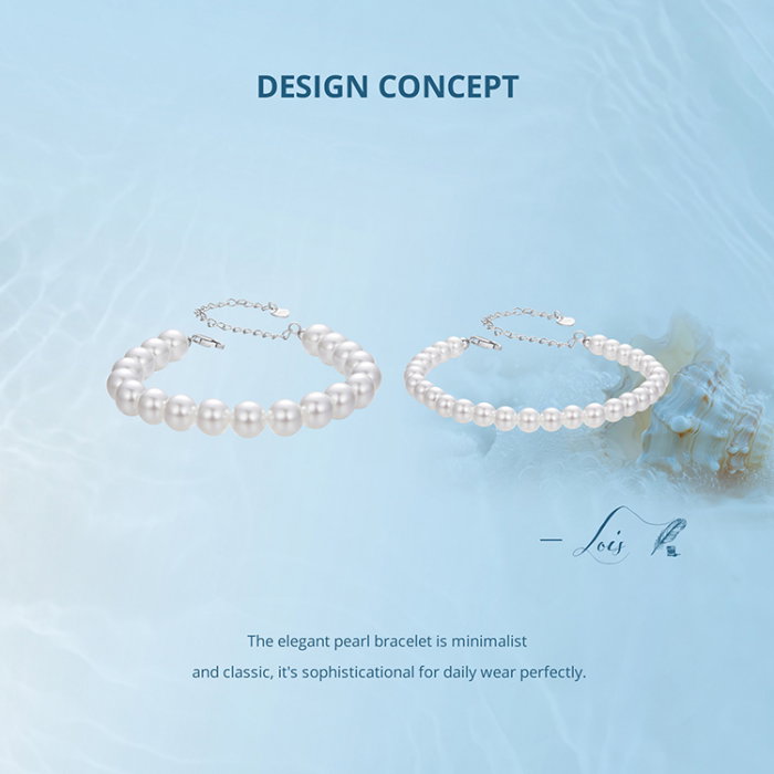 Bratara argint cu perle [13]