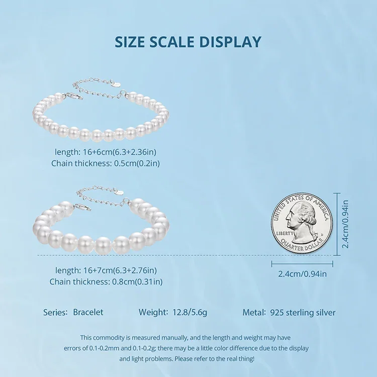 Bratara argint cu perle [11]