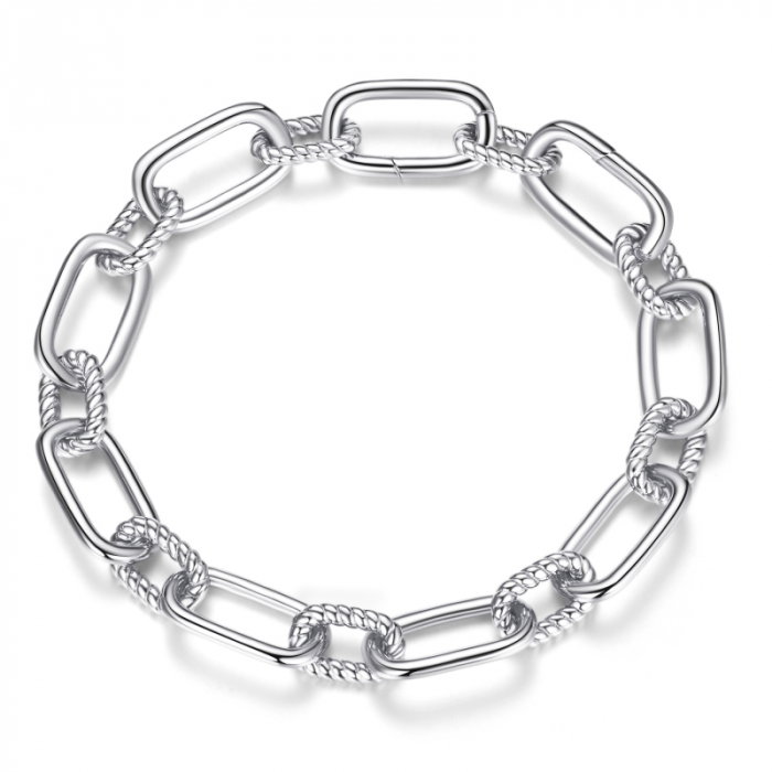 Bratara argint cu zale mari [2]