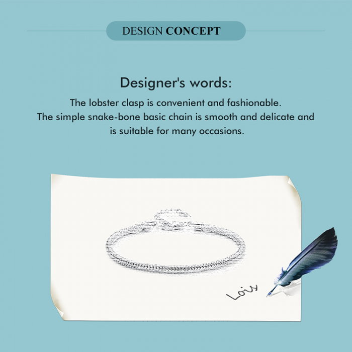 Bratara argint Simplitate [10]