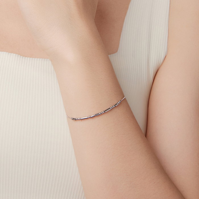 Bratara argint dragoste te iubesc cod morse [9]