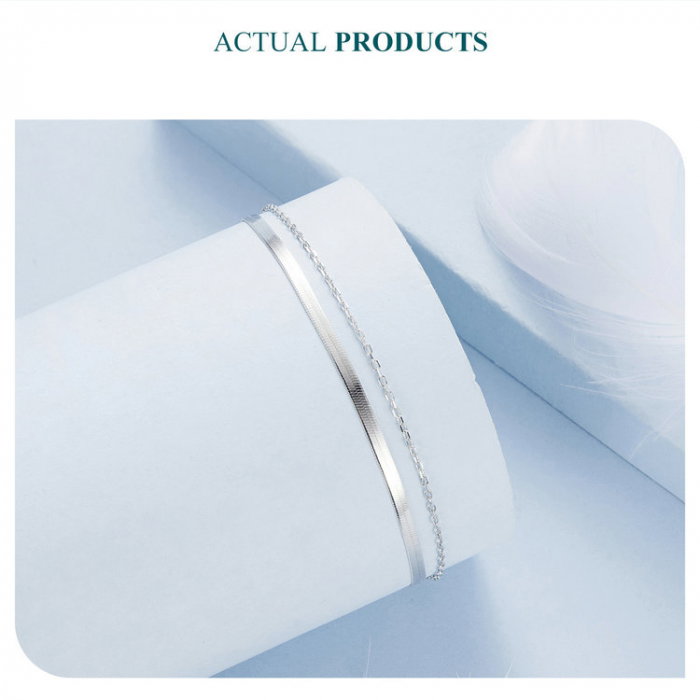 Bratara argint dubla Exquisite [8]