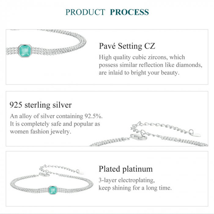 Bratara argint eleganta cu zirconiu [10]