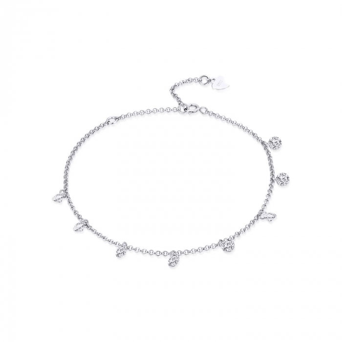 Bratara argint Elf cu zirconii albe [1]