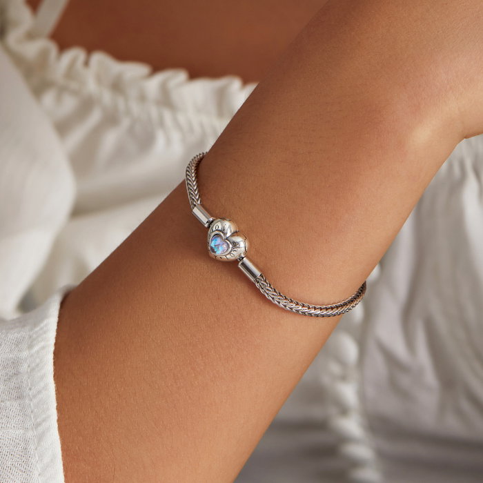 Bratara argint Forever Love cu piatra lunii [4]