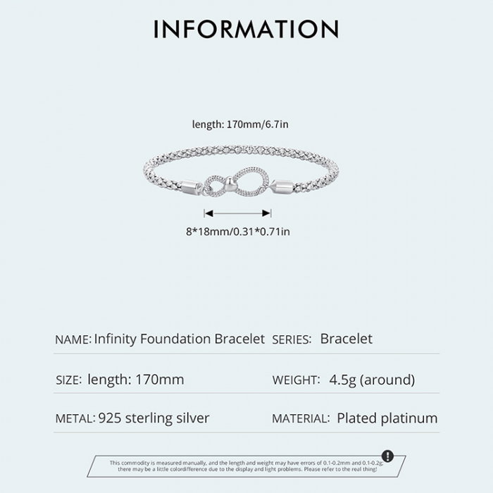 Bratara argint infinit [9]