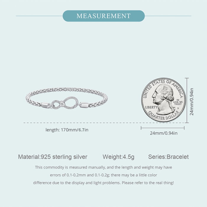 Bratara argint infinit [11]