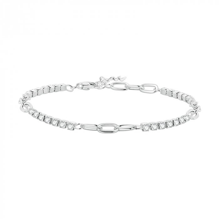 Bratara argint Mix cu zirconii [1]