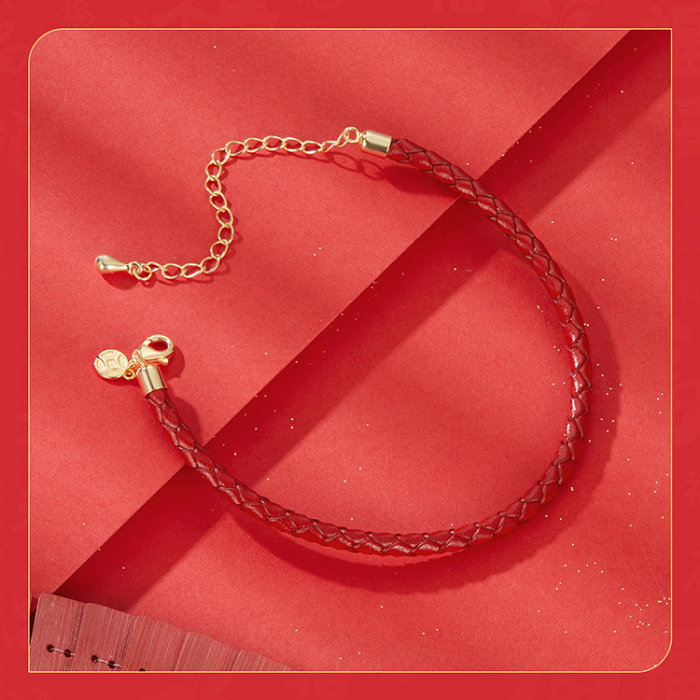 Bratara argint norocoasa cu sfoara rosie [15]