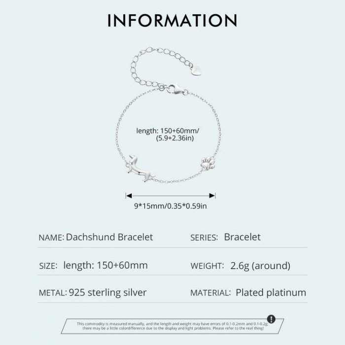 Bratara argint catel si urma labuta [9]