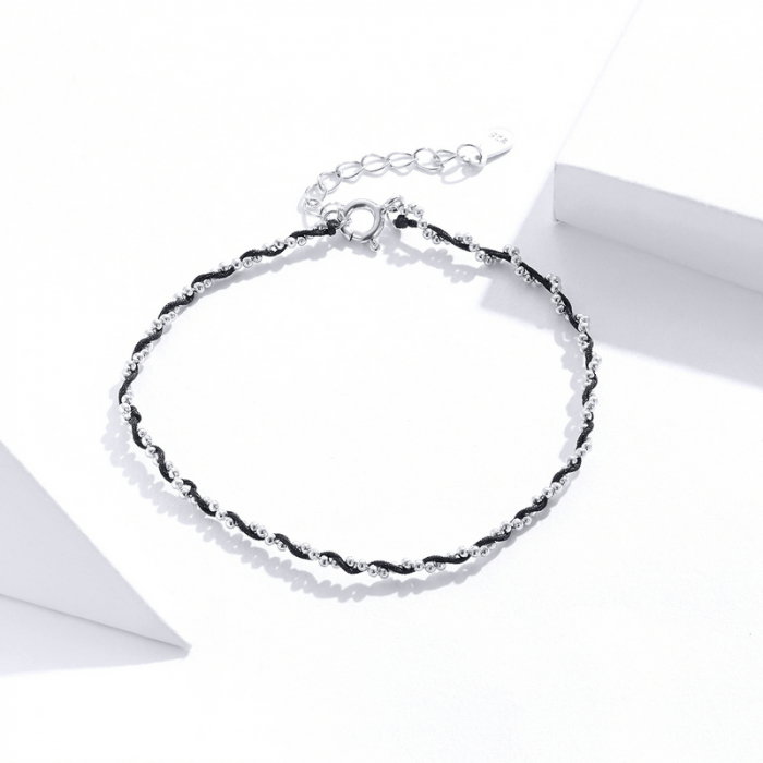 Bratara argint rasucita cu sfoara [2]