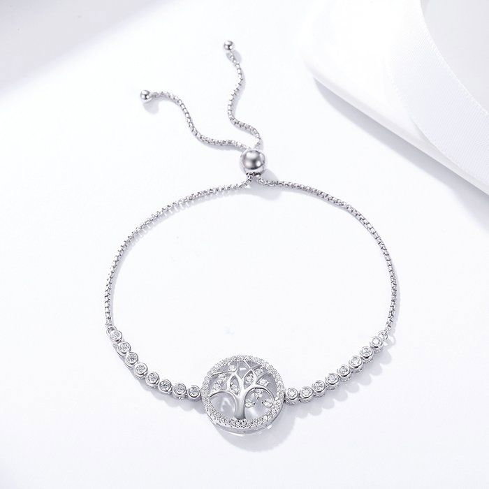 Bratara argint reglabila cu copacul vietii [3]