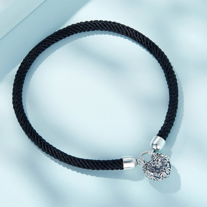 Bratara argint si sfoara cu inimioara [6]