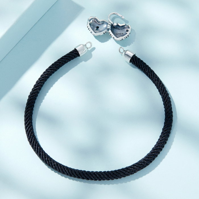 Bratara argint si sfoara cu inimioara [7]