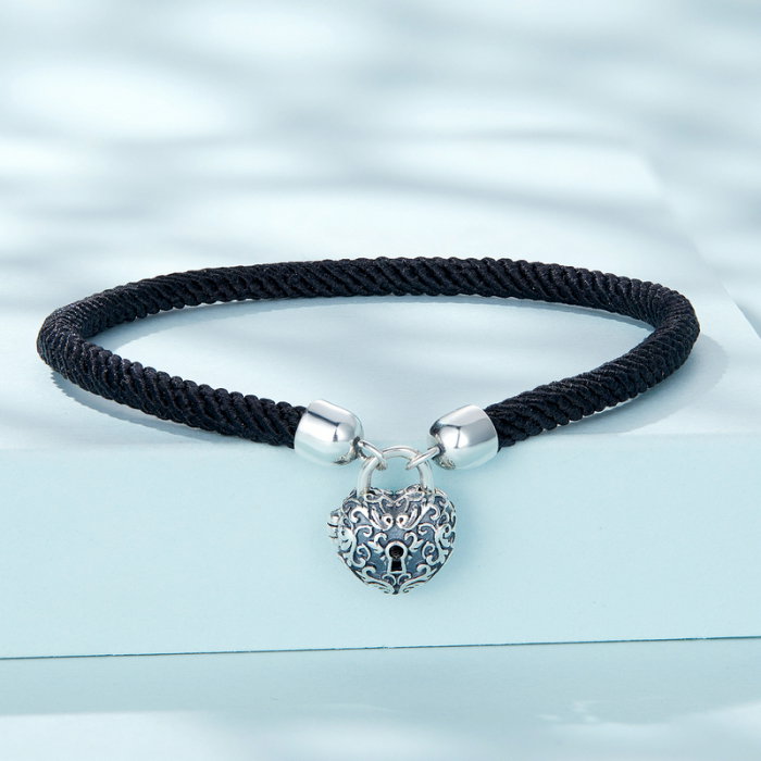 Bratara argint si sfoara cu inimioara [5]