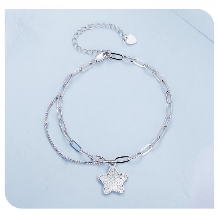 Bratara argint stea stralucitoare [15]