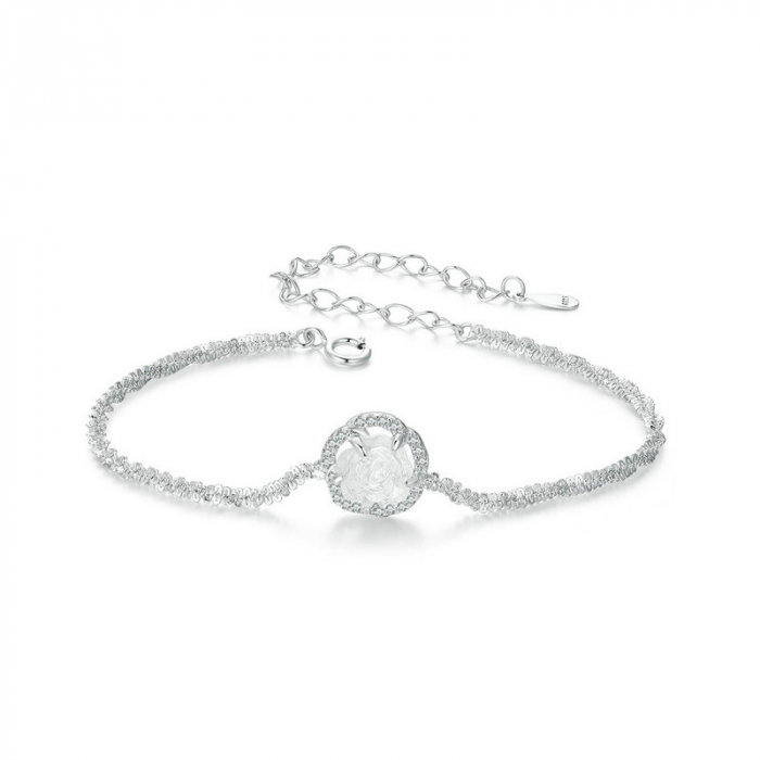 Bratara argint trandafir [11]